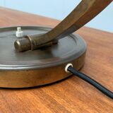 Mid-Century German Brass Table Lamp by Gecos Cosack