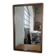 Scandinavian mahogany mirror