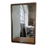 Scandinavian mahogany mirror