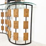 Console and mirror by Mario Giani, 1970s