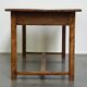 Beautiful antique French dining table with perfect dimensions and handy hooks