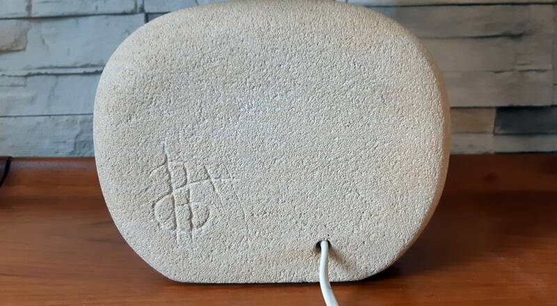 Table lamp after the sculptor Arsène Galisson.