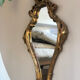 Golden rococo mirror