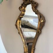 Golden rococo mirror