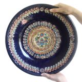 Large ceramic dish by Jean Claude Taburet in Quimper Brittany