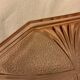 Pink glass tray