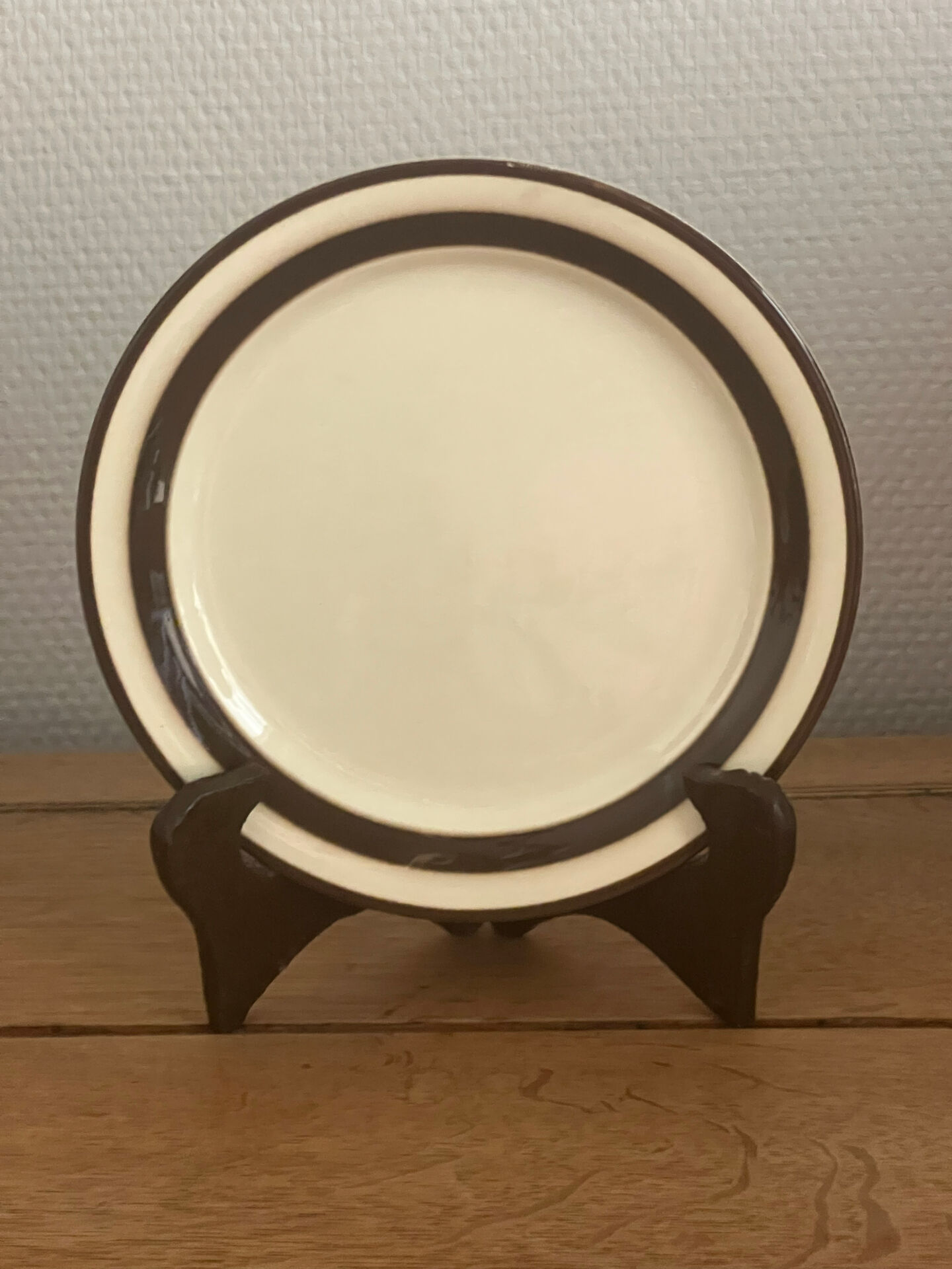 6 Italian dessert plates Pagmossin in ceramic