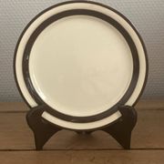 6 Italian dessert plates Pagmossin in ceramic