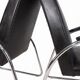 Set of 2 tubular steel Bauhaus Streamline leather armchairs, 1930.