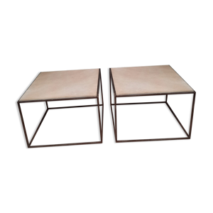 Paire de bouts de canapé