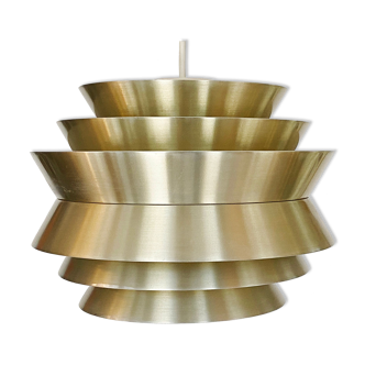 Pendant light "Trava" by Carl Thore for Granhaga Metallindustri. Sweden 1960s.