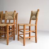 Set of 6 Charlotte Perriand chairs