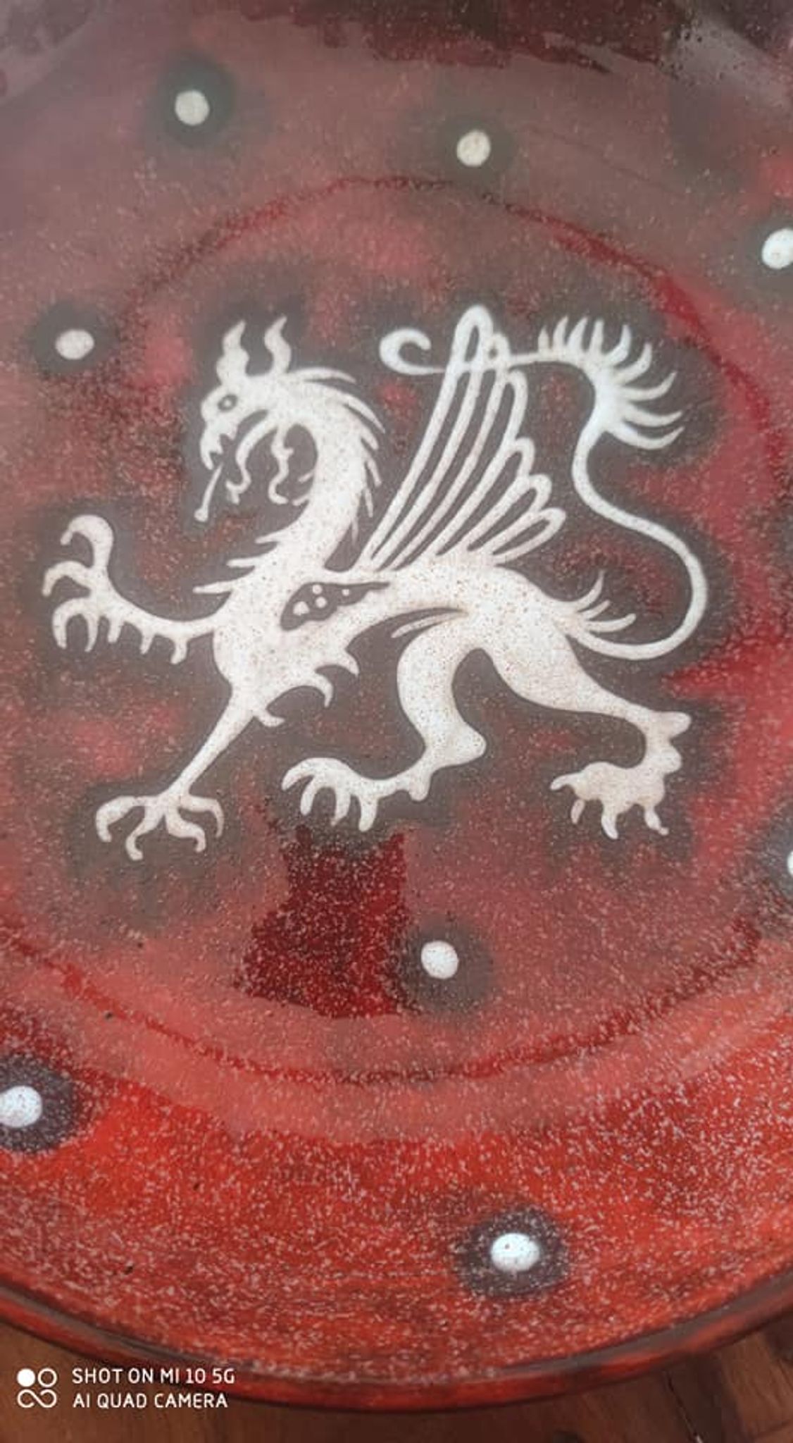 Plat en céramique Jean Lurçat