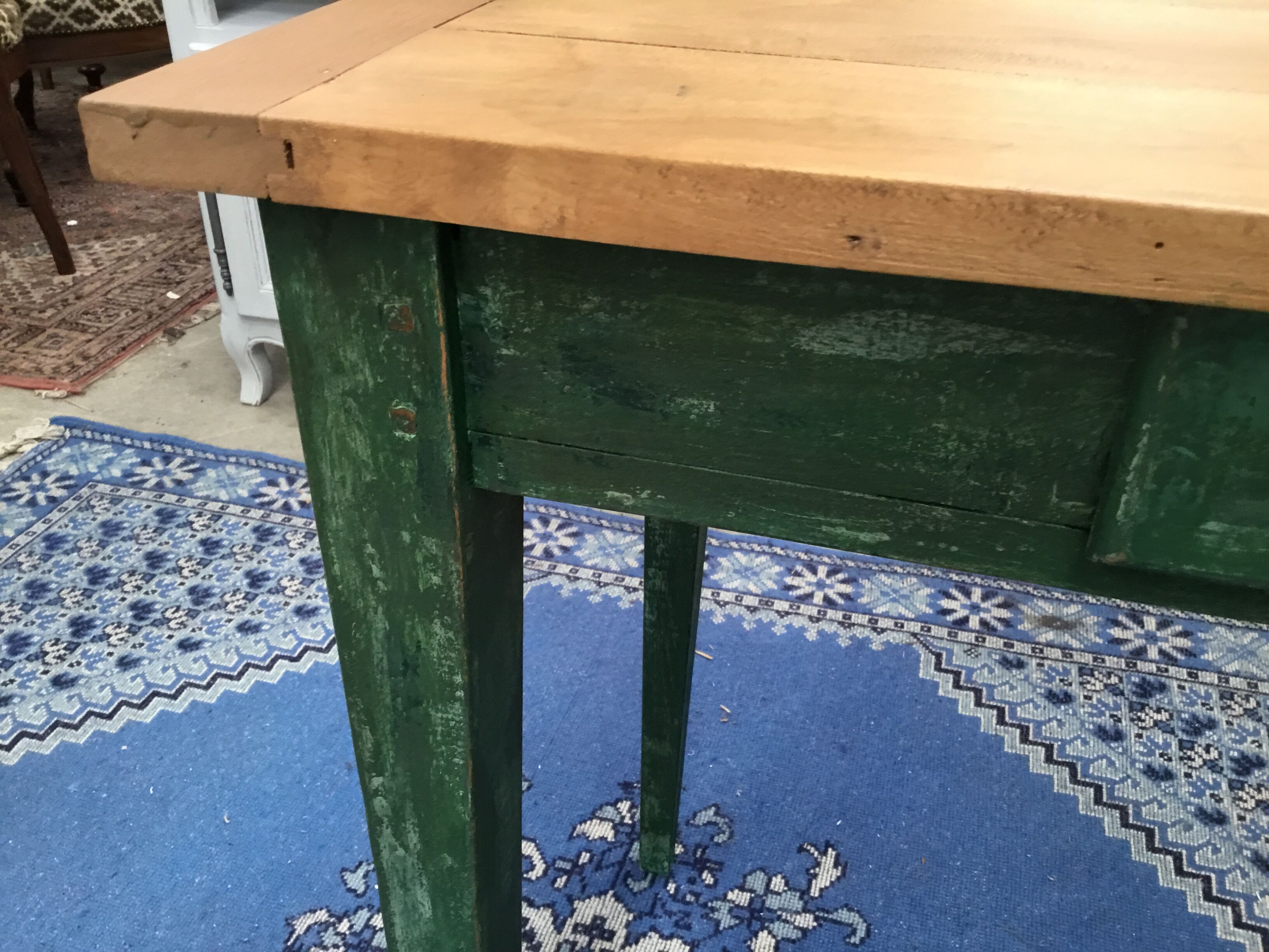 Old desk table