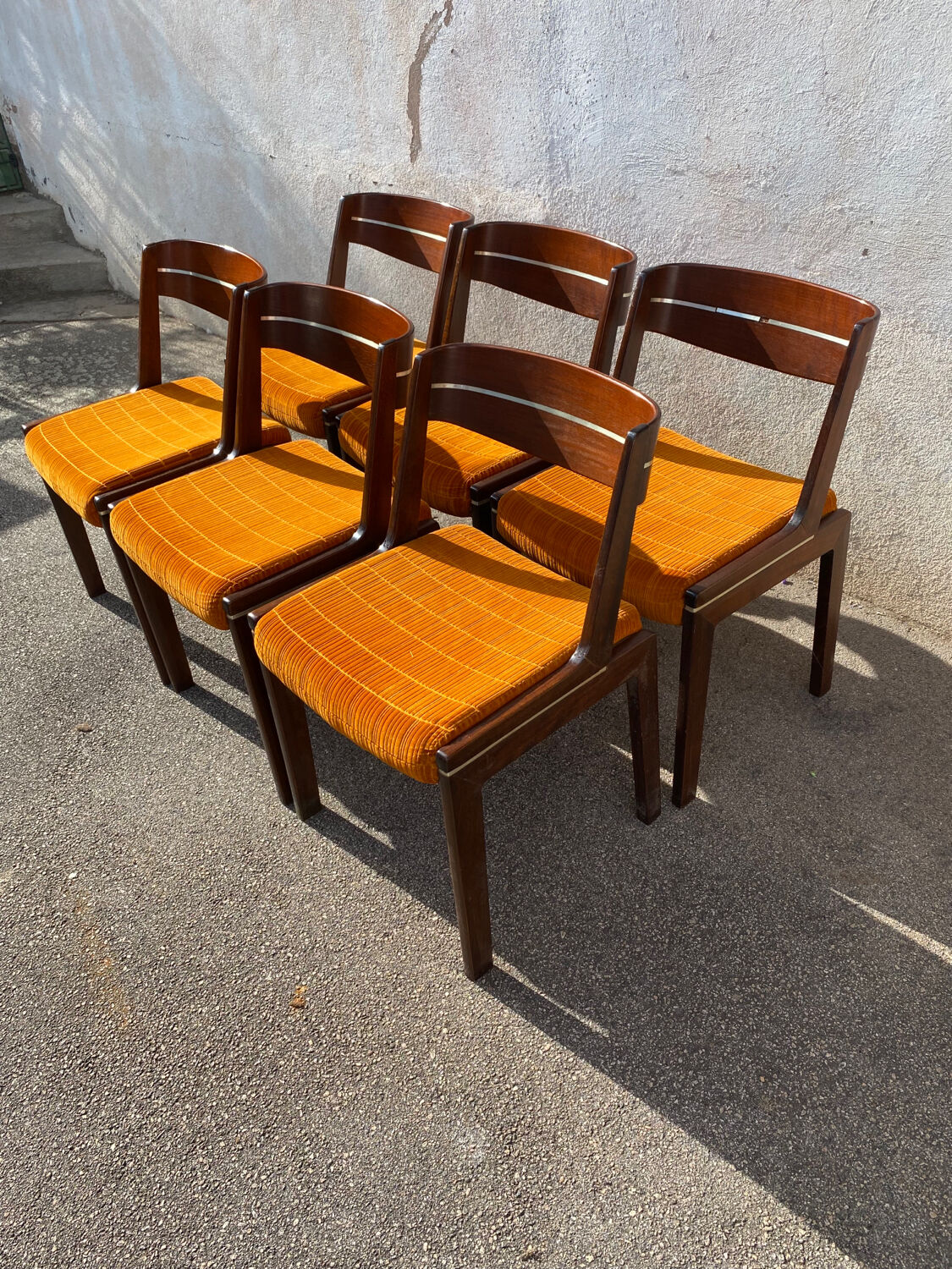 Set of 6 chairs 1970