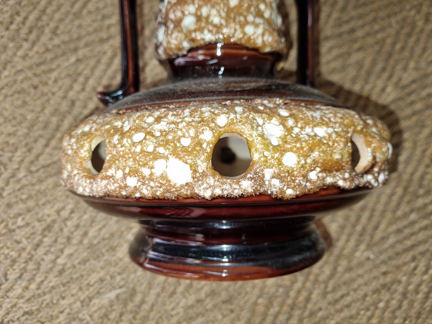 Ceramic floor lamp from 1970