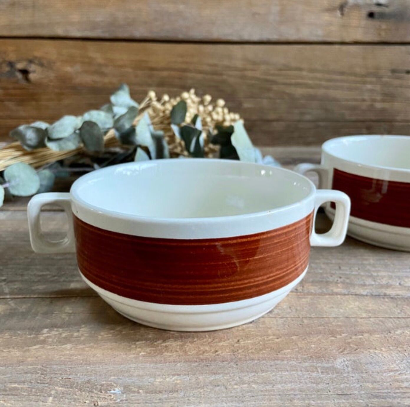 2 vintage Boch La Louvière Kéramis bowls