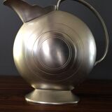 deco art deco carafe in metal from METAWA 1930