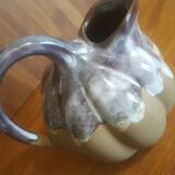 Pitcher Alpho ceramic of St Uze melon shape