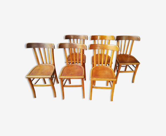 Série de six chaises bistrot Luterma