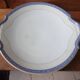 6 dessert plates + Limoges Médart de Noblat porcelain dish, Ramatuelle decor