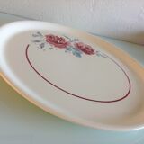 Pie dish décor Strasbourg faienceries of Badonvillers 50/60