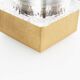 Fantastic set of 2 Sputnik Peill Putzler Wall Sconces