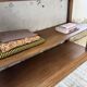 19th-century oak console table