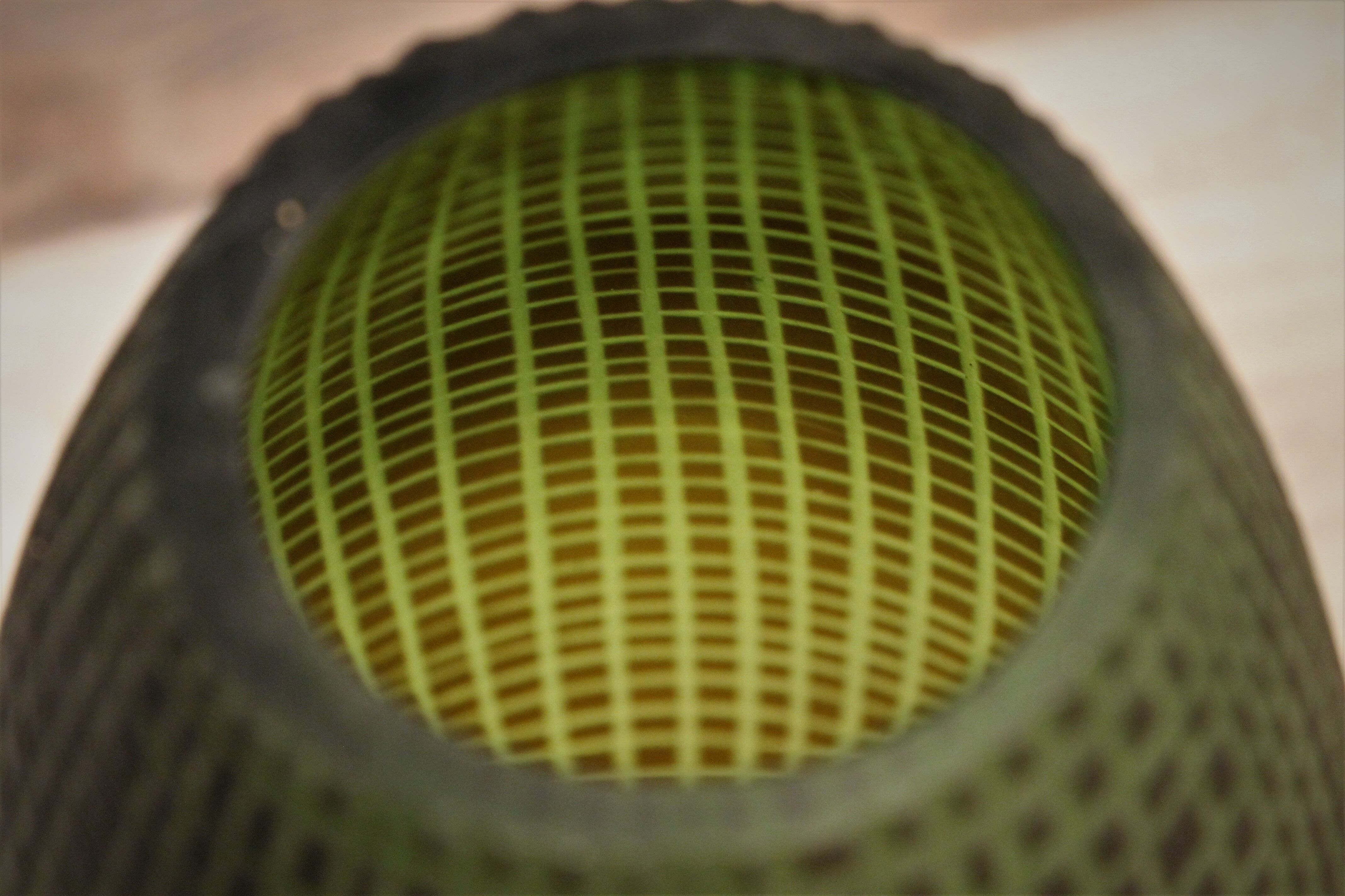 Vase glass "Geometry" 1970