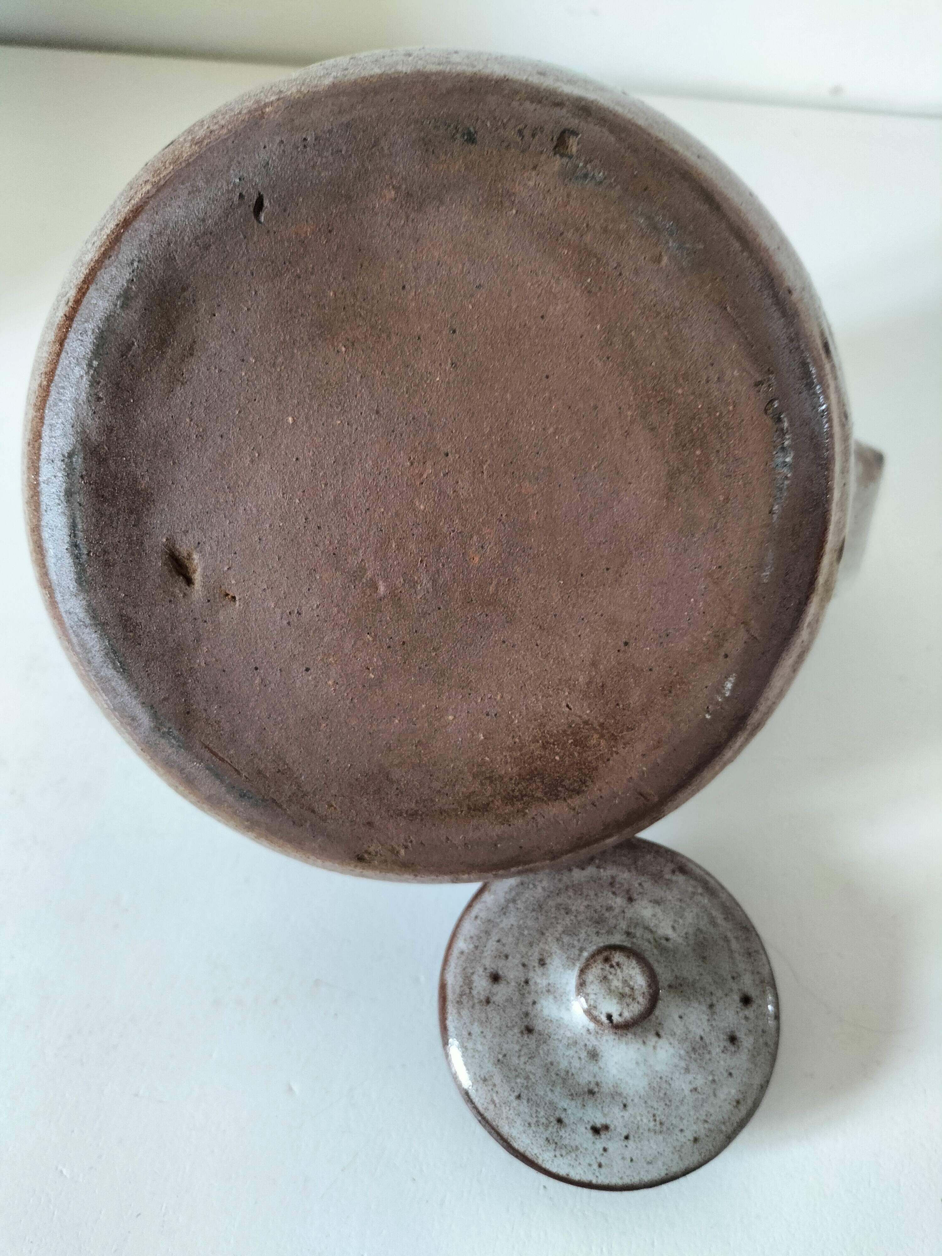 Stoneware teapot from Ratilly – Jeanne and Norbert Pierlot – 1960s/70s