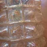 Vintage glass pendant light