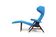 Chaise longue par Henry W. Klein pour Bramin années 1950
