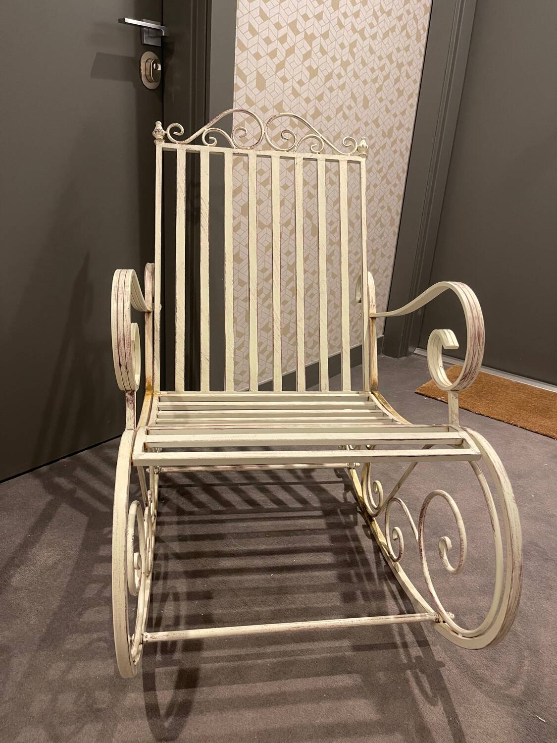 Fauteuil fer forgé