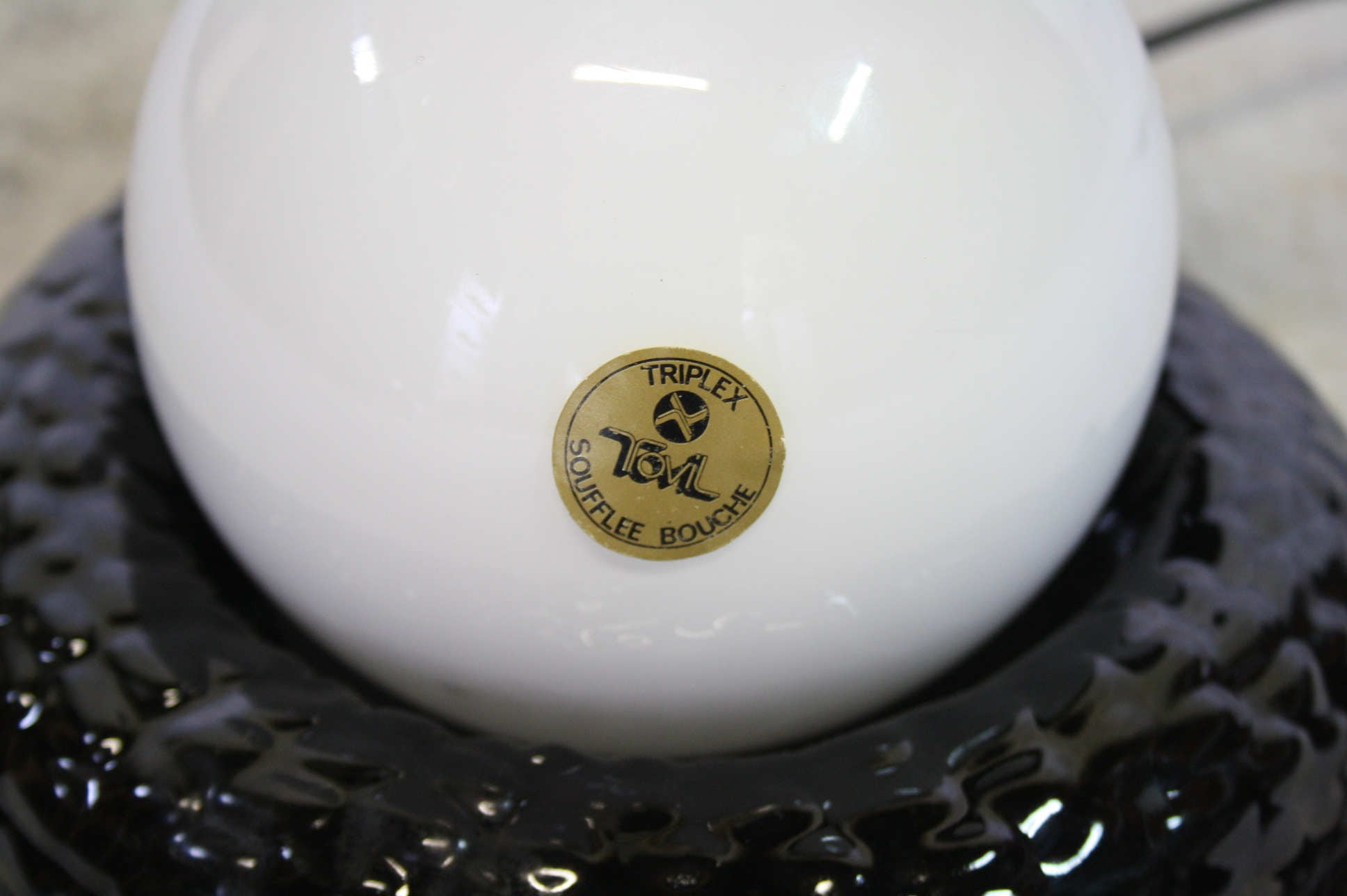 Vintage cobra snake lamp