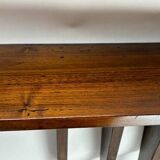 Mid-Century Italian Wooden Wall-Mounted Console Table in the style of Ulrich, 1950s