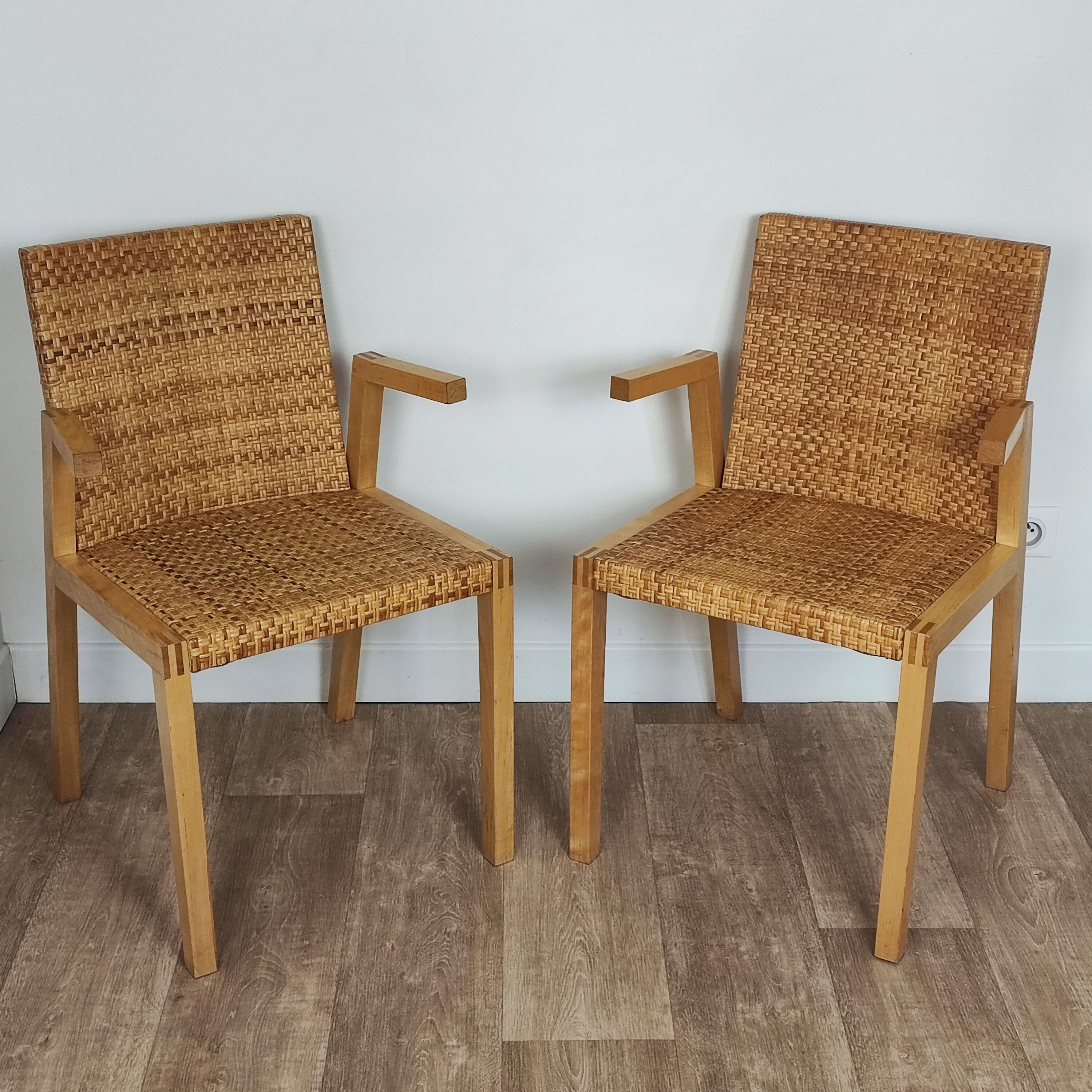 Vintage Ikea Bror armchairs