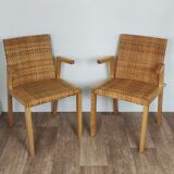 Vintage Ikea Bror armchairs
