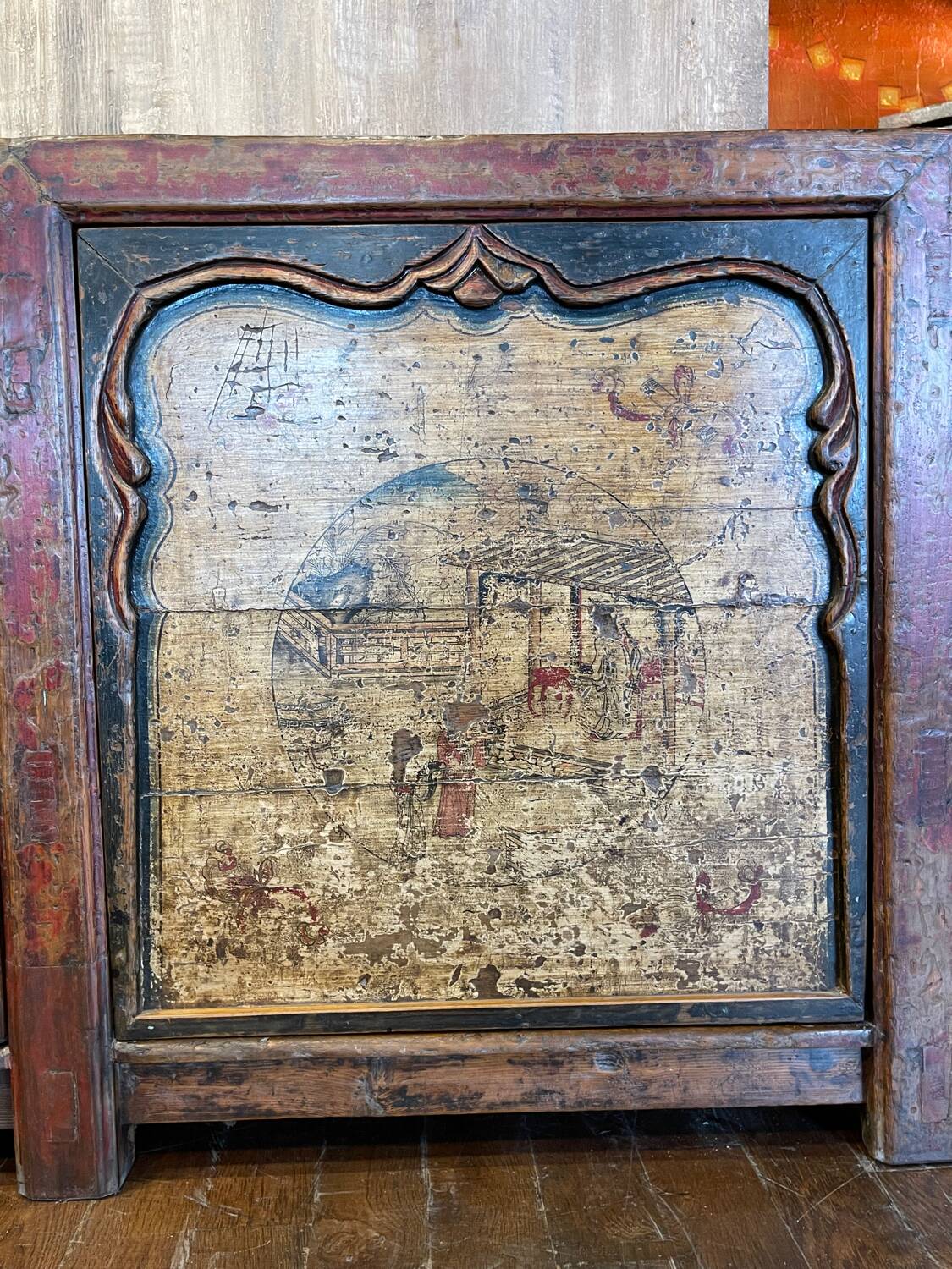 Old Chinese sideboard