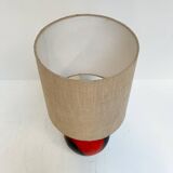 Spherical ceramic lamp in West Germany style, 1960s