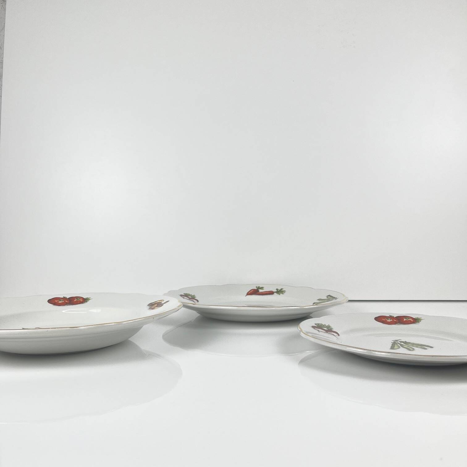 Service for 6 people KG Lunéville "Le Potager", 1950/70