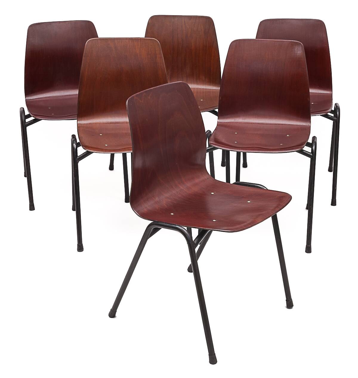 Set of 6 Pagholz chairs