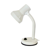 Lampe de bureau vintage blanche