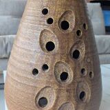 Accolay lamp in pierced ceramic – 1950s – signed – 50 cm.