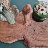 Brutalist wooden top