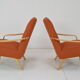 Paire de fauteuils design années 1970