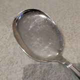 Silver-plated ice cream serving scoop, goldsmith Frionnet, art deco style