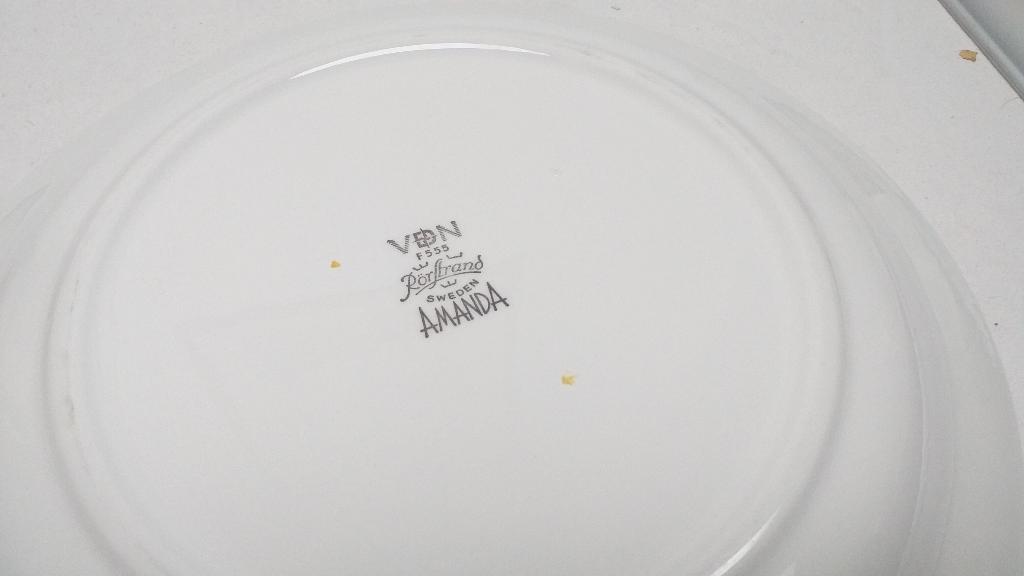 Flat plate 26.5cm Rorstrand Amanda Campbell