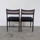 6 chaises vintage design scandinave
