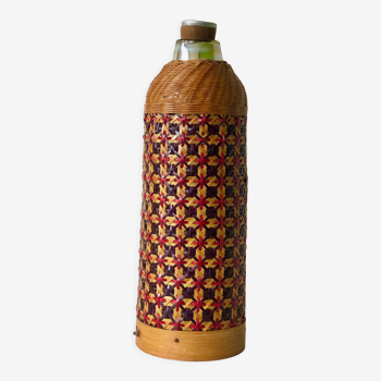 Thermos 50s covered with wicker