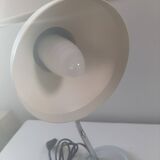 Vintage grey metal desk lamp